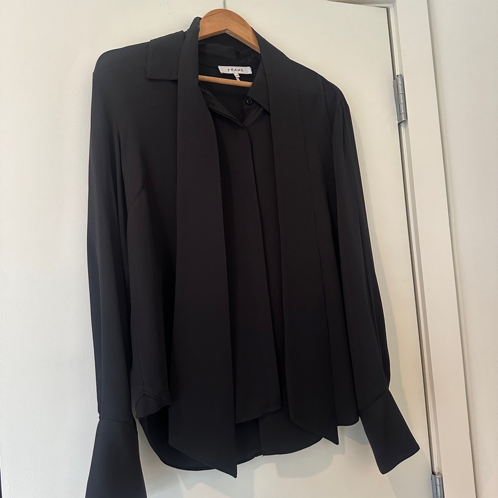 Frame Black Women's Blouse